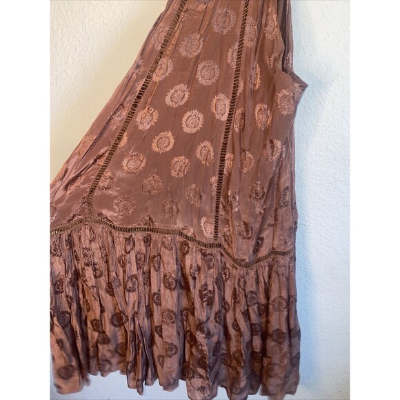 new dress Amuse Society boho hippie fairy Eyelet whimsical Morrisyn L Medallion - Picture 7 of 12